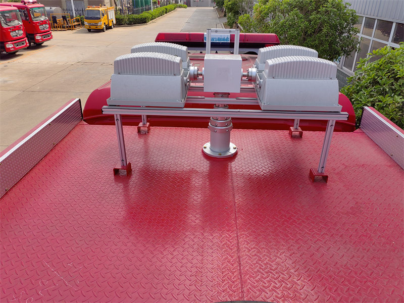 Howo 4x2 fire rescue truck