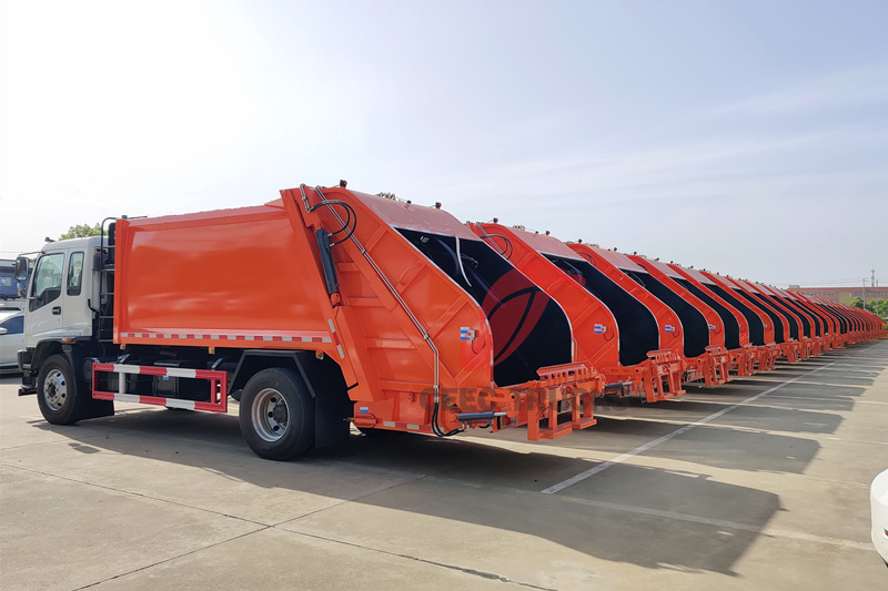 20 units Sinotruk rear loader truck