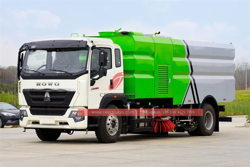 Howo Heavy duty Street sweeping Tuck Howo Heavy duty Street sweeping Tuck