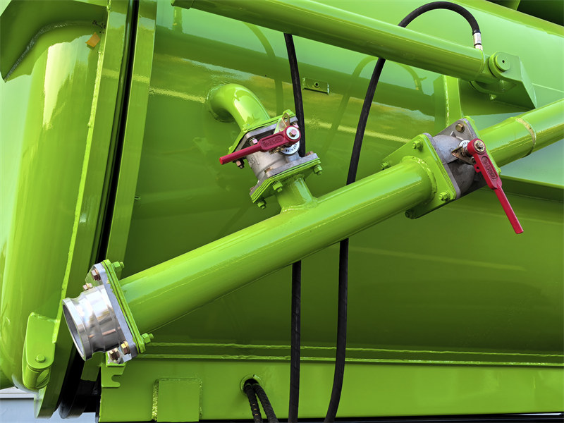 honeysuckers septic tanks pipaline and valve