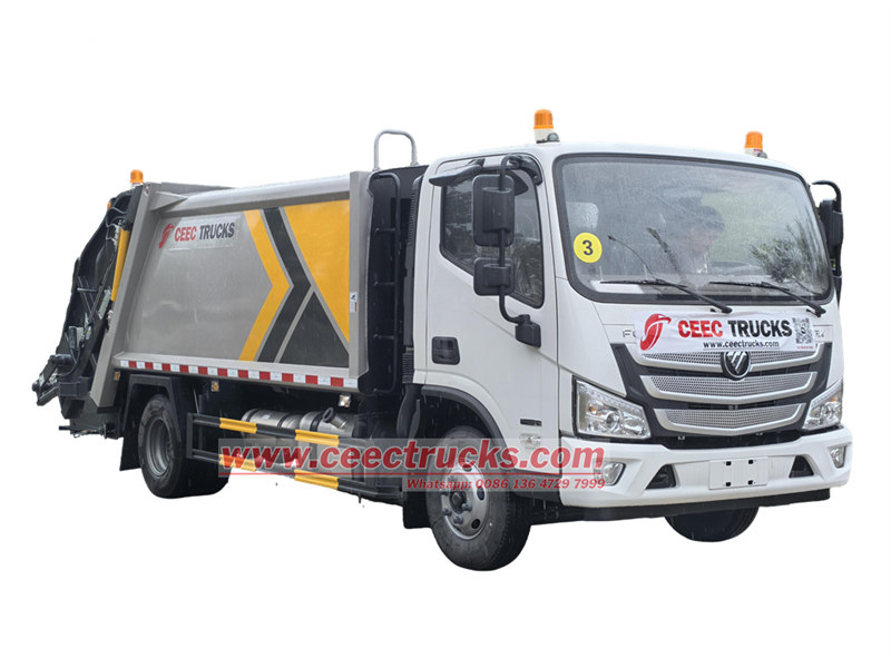 FOTON 10CBM garbage compactor truck