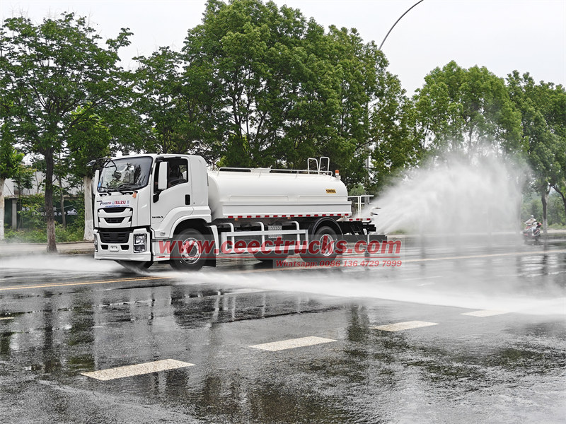 ISUZU GIGA water truck front jetting nozzles ISUZU GIGA water truck front jetting nozzles