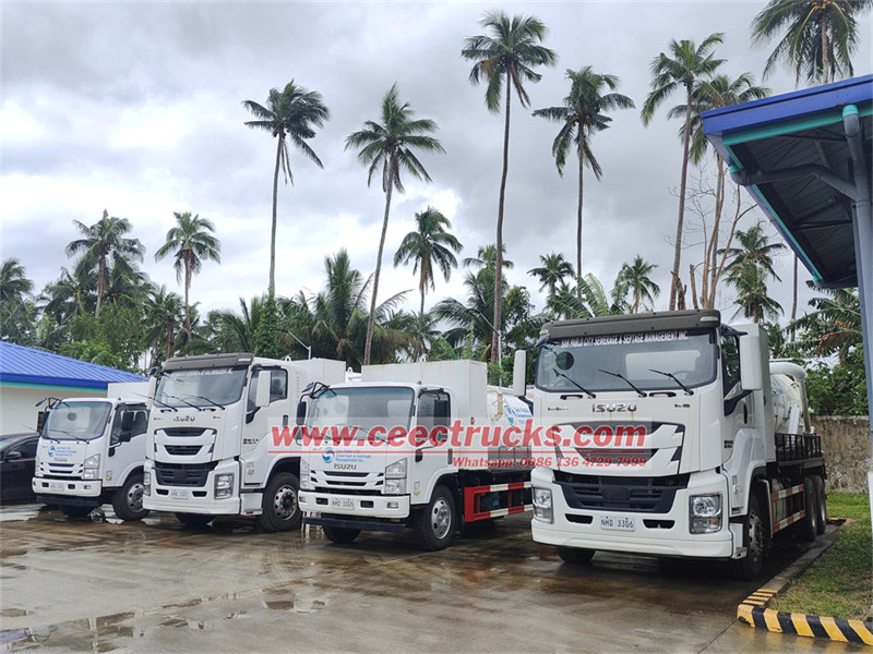 ISUZU GIGA vacuum truck for Philippines ISUZU GIGA vacuum truck for Philippines