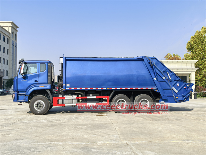 HOWO 20cbm rear lifting garbage truck HOWO 20cbm rear lifting garbage truck