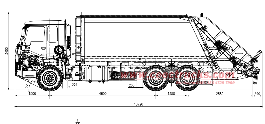 SINOTRUK HOWO 6x4 Compacted 20m3 Garbage Compactor Truck SINOTRUK HOWO 6x4 Compacted 20m3 Garbage Compactor Truck
