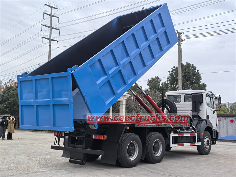 Beiben hook loader truck for garbage discharge