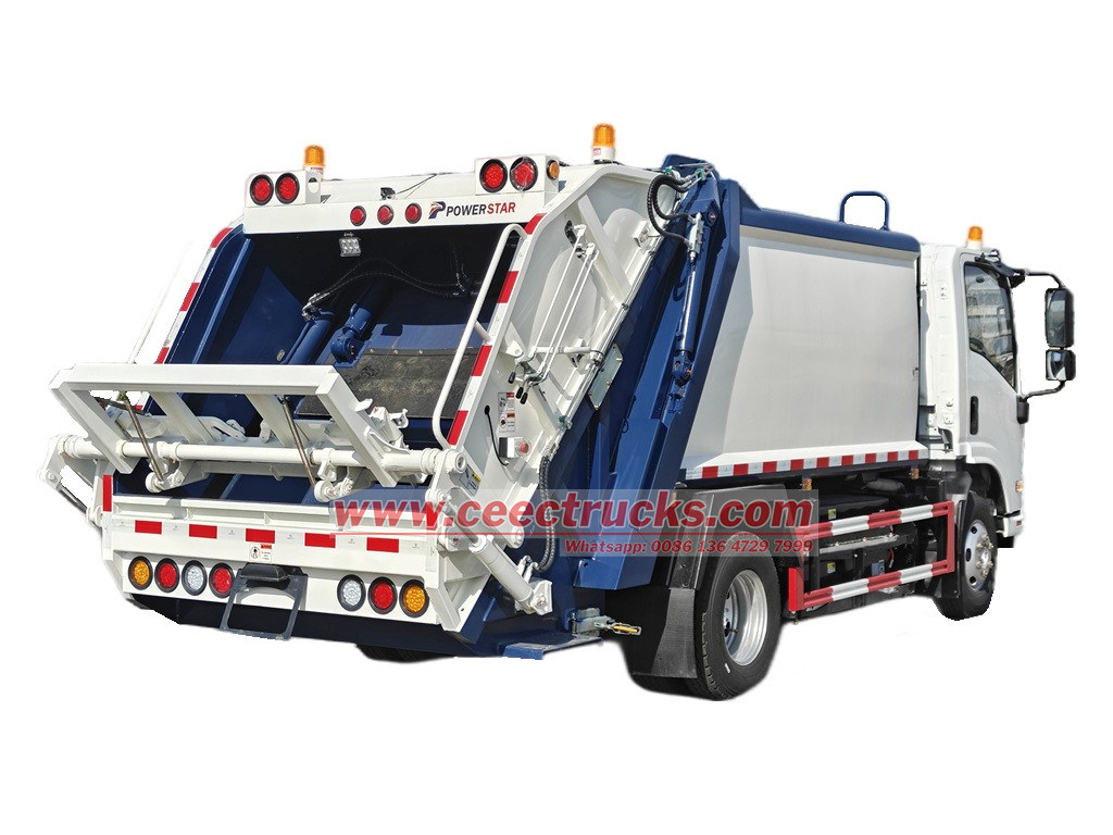 ISUZU EVM600 trash compactor rear loader ISUZU EVM600 trash compactor rear loader