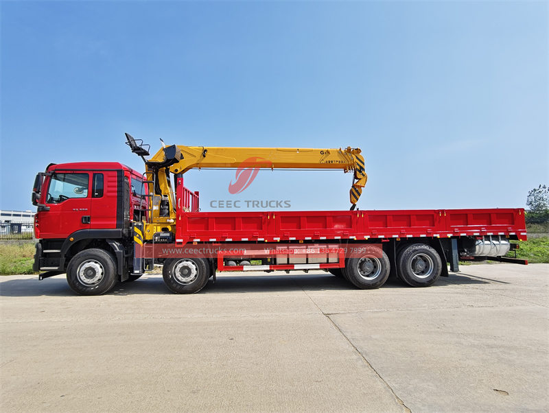 Howo 20 tons crane lorry truck