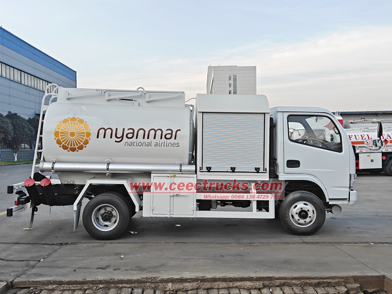 ISUZU 5cbm Helicopter Refueler Truck