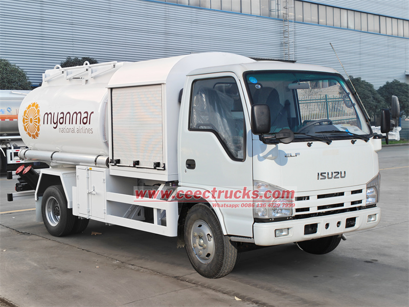ISUZU 100P aviation refueler truck manufacturer