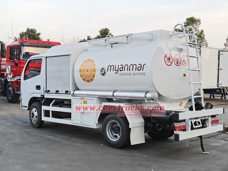 ISUZU 5000Liters aircarft refueling tanker truck
