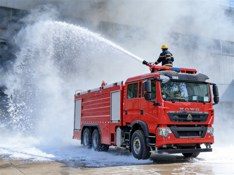 Howo fire foam truck