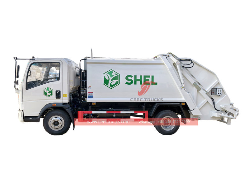 Howo 6CBM garbage compactor truck Howo 6CBM garbage compactor truck