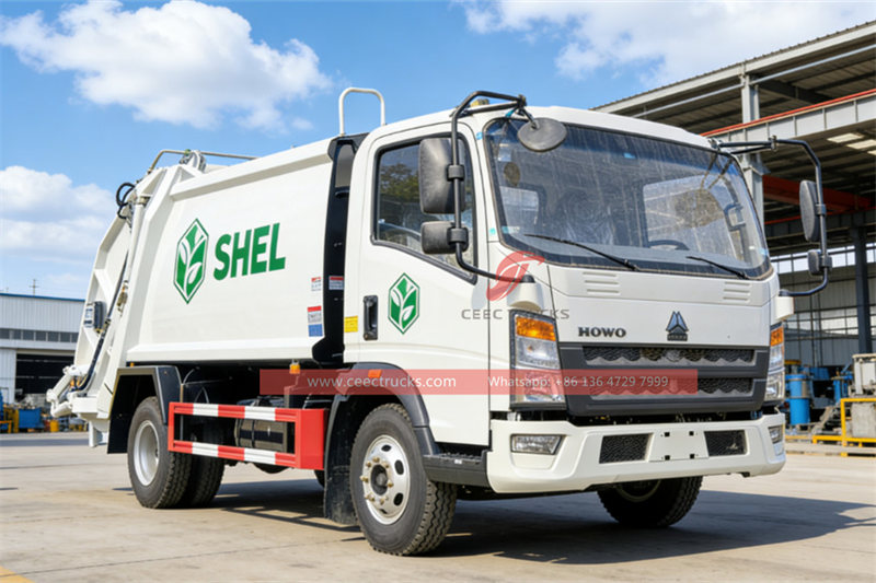 Howo rear loader garbage truck Howo rear loader garbage truck