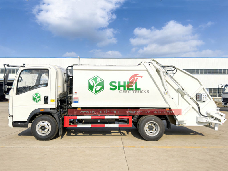 Howo rear loader garbage truck Howo rear loader garbage truck