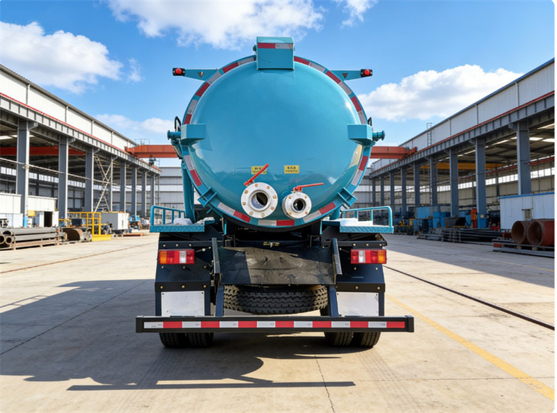 Howo vacuum sewage tank truck