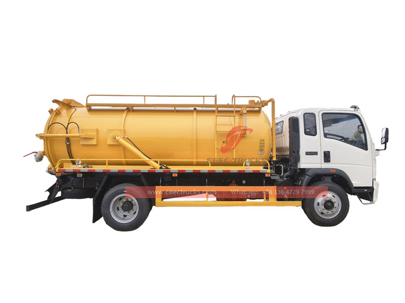 Howo 4x2 light sewage tank truck Howo 4x2 light sewage tank truck