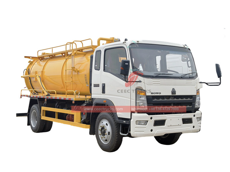 Howo 4x2 sewage tank truck Howo 4x2 sewage tank truck