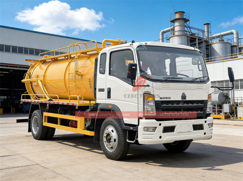 Howo 4x2 light sewage tank truck Howo 4x2 light sewage tank truck