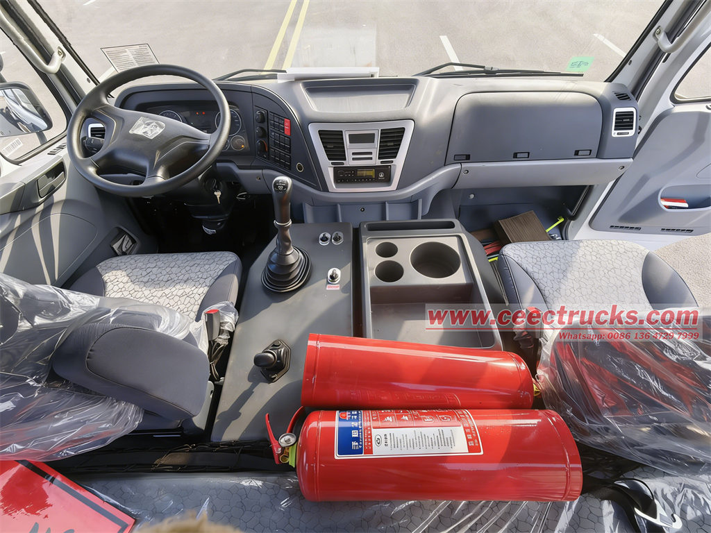 Beiben 2638 fuel tanker truck NG80B cabin