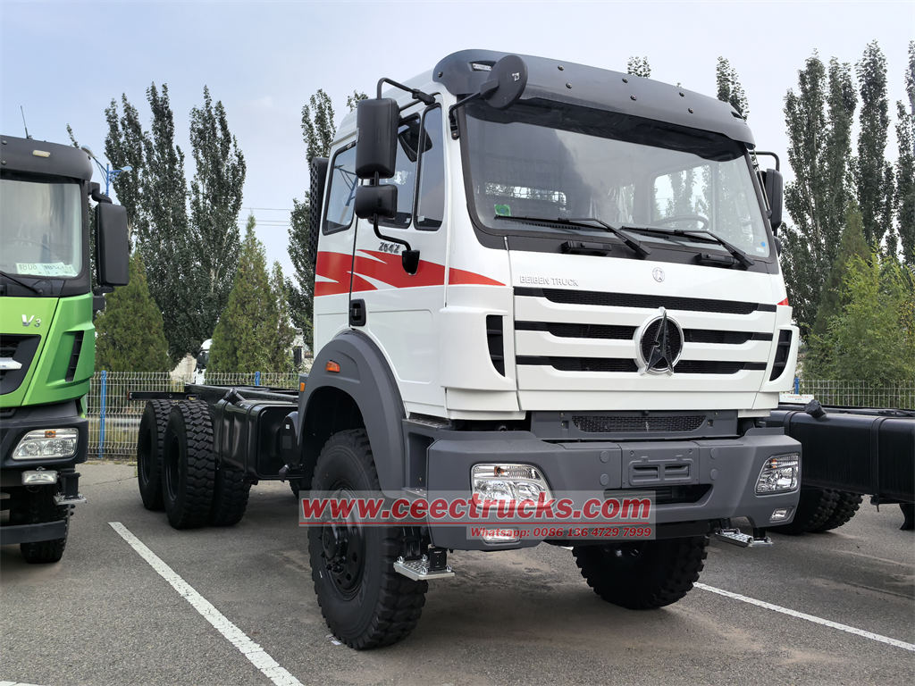 Beiben 6x4 cargo truck chassis