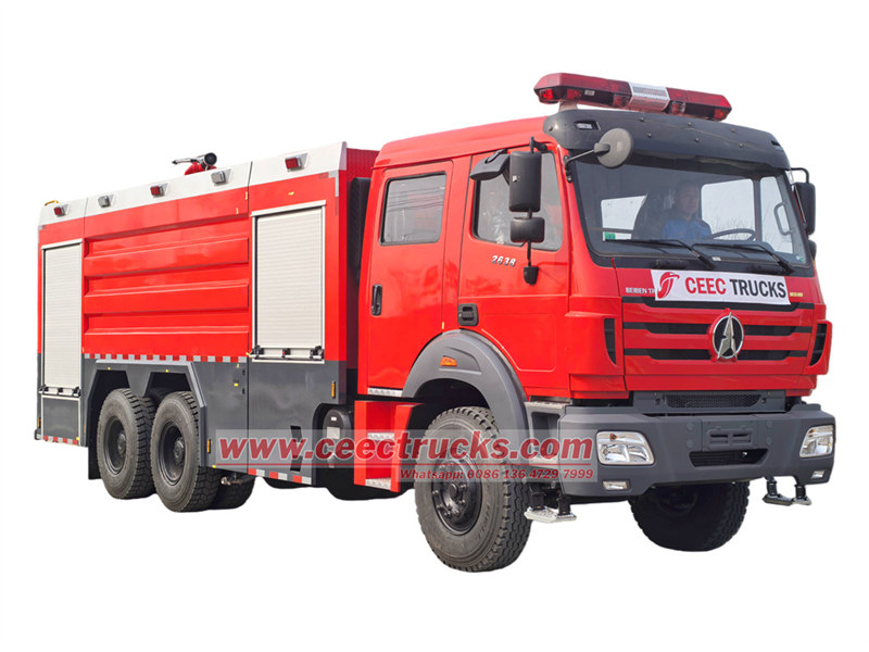 BEIBEN 2638 fire truck 12000L