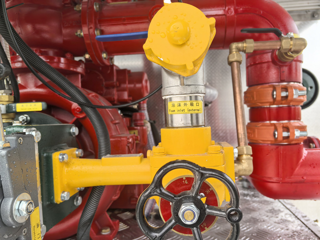 PH64 water foam mixture