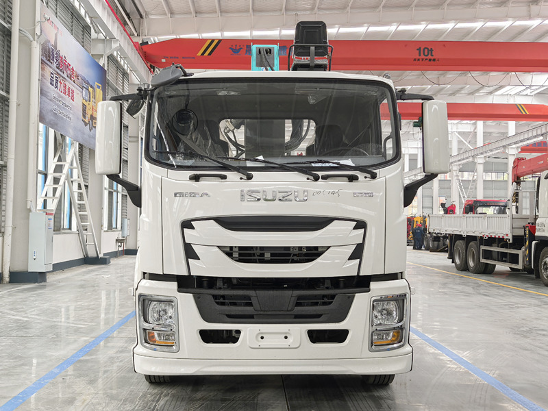 ISUZU GIGA 4X truck mounted 8tons crane