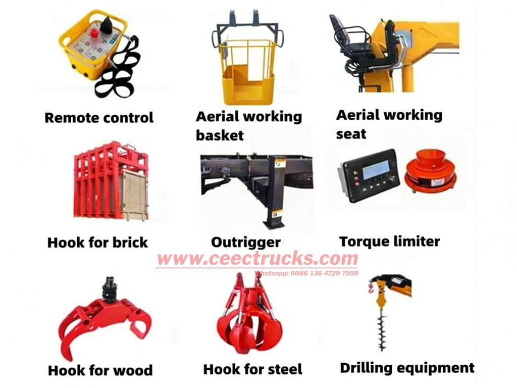 CEEC TRUCKS boom crane accessories CEEC TRUCKS boom crane accessories