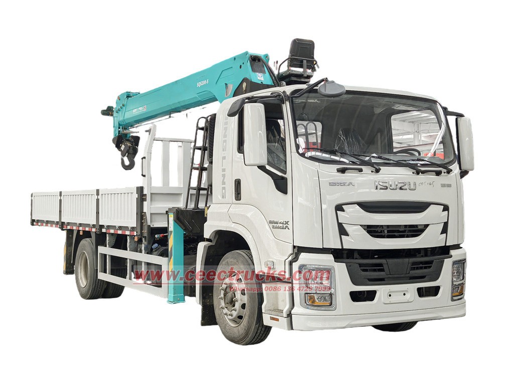 ISUZU GIGA 4X dropside cargo truck with crane ISUZU GIGA 4X dropside cargo truck with crane
