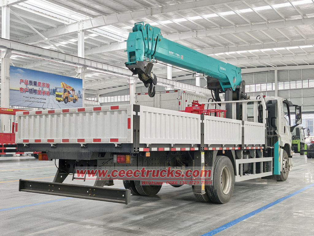 Isuzu GIGA 4X 225HP lorry crane truck Isuzu GIGA 4X 225HP lorry crane truck