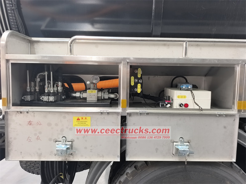 ISUZU GIGA sewer jetter truck hydraulic control valve