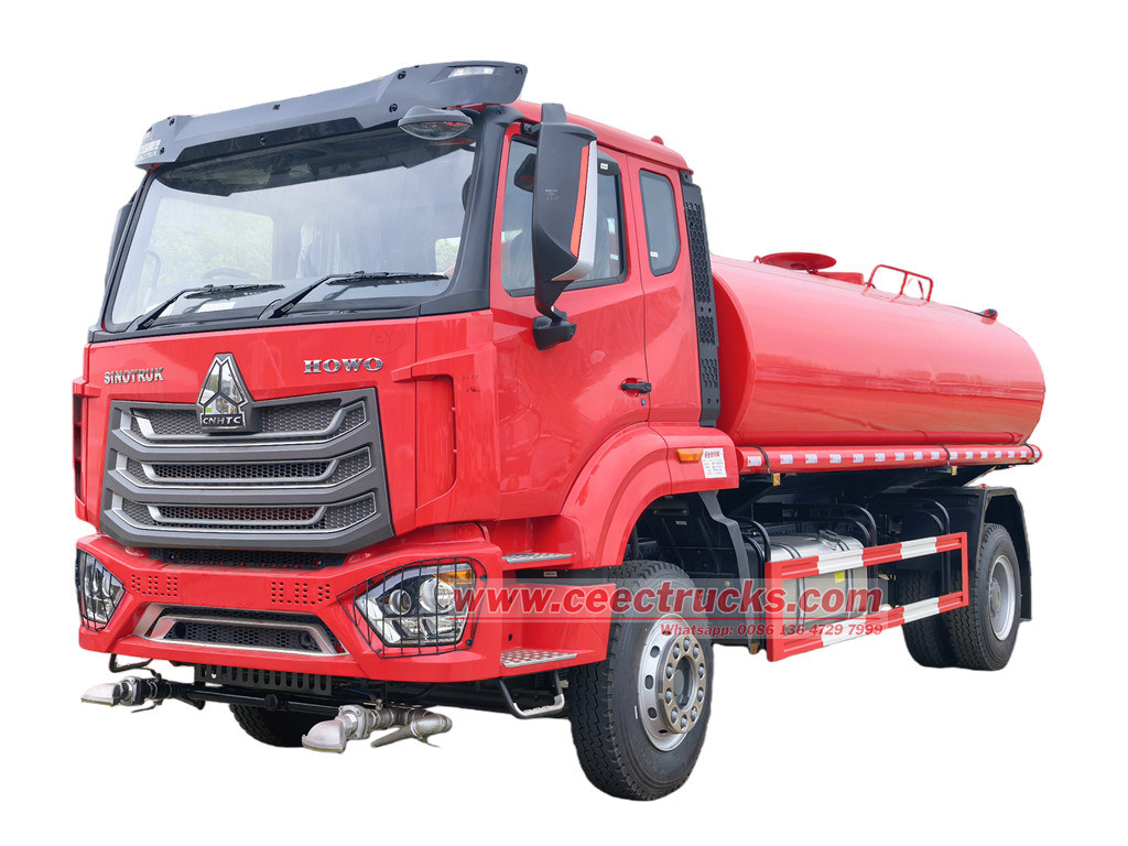 HOWO 10cbm water sprinkler truck