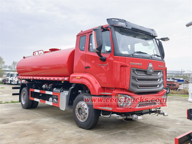 HOWO NX 10000Liters water sprinkler truck