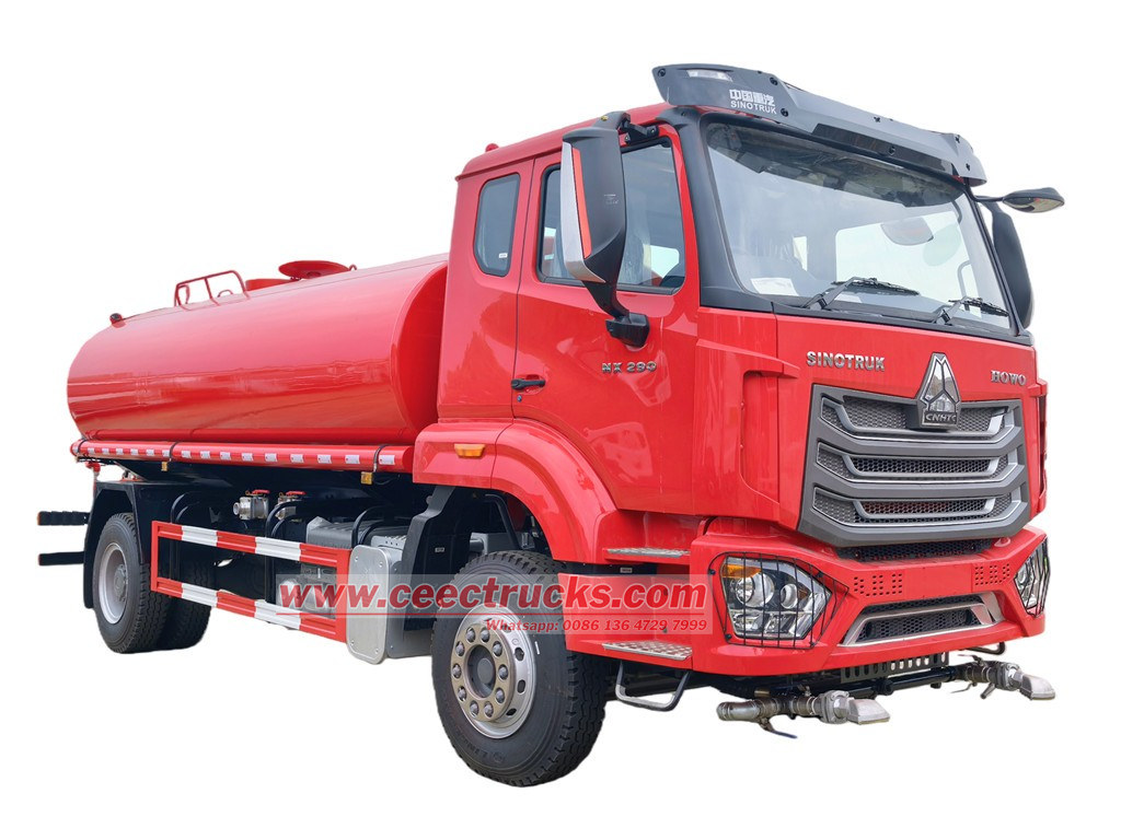 HOWO 10cbm water sprinkler truck