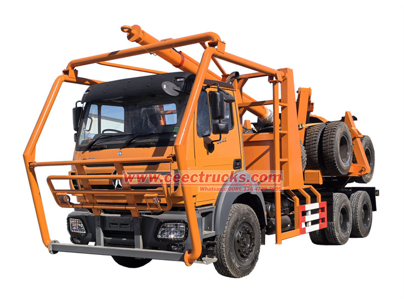 Beiben 6x6 AWD log trucks for sale