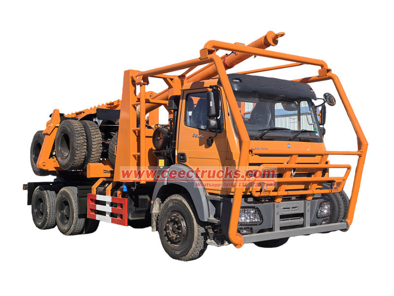 Beiben 6x6 off-road log truck