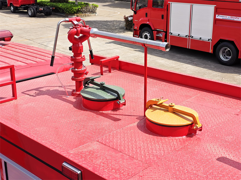 fire dry powder truck