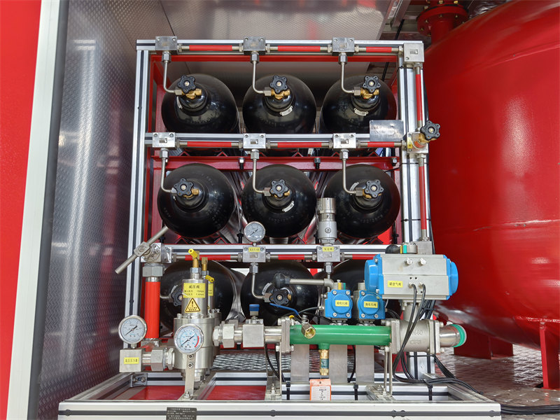 fire dry powder truck