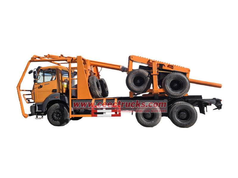 Beiben 6x6 log truck for Malaysia