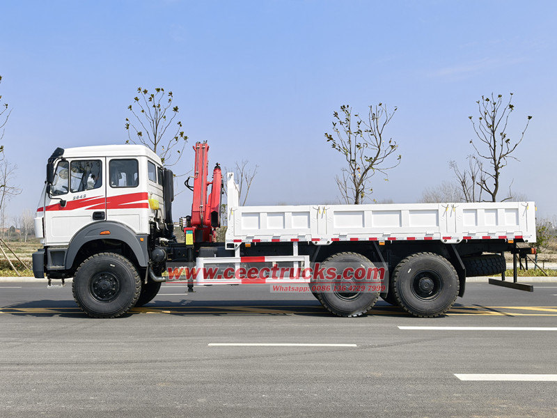 Beiben 2642 lorry crane truck