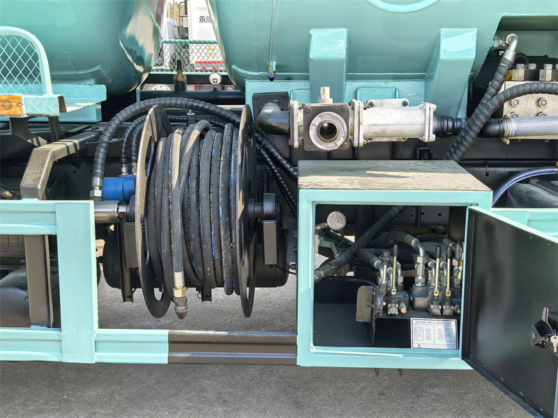 60m hose reel with 19mm diameter and gun