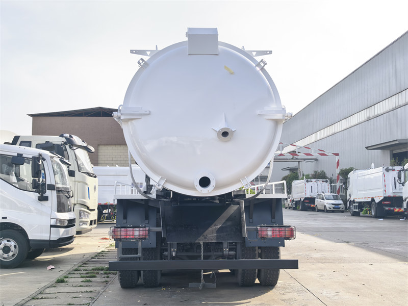 Inlet and Outlet valve all on rear door