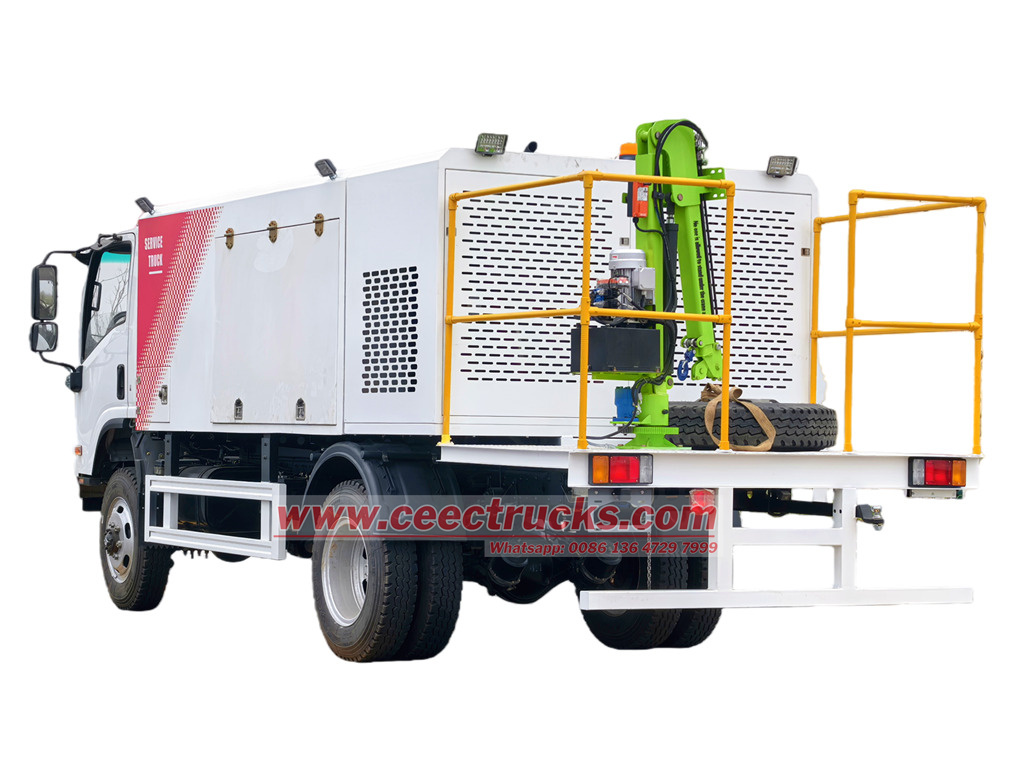 ISUZU 190HP service workshop truck