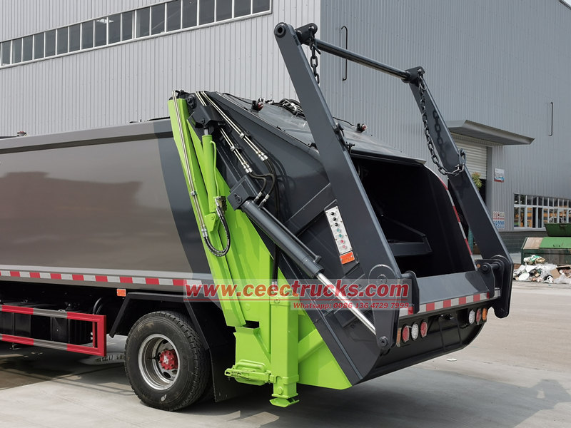 ISUZU refuse compactor truck