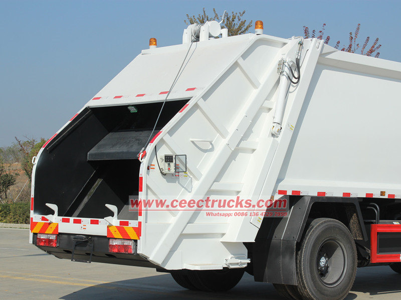 Customized waste compactor truck ISUZU