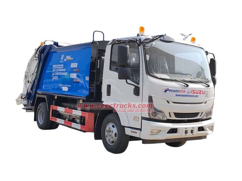 ISUZU Electric Compactor Garbage Truck Guide