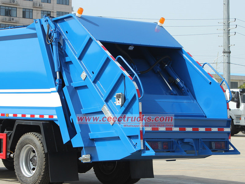 ISUZU rubbish compactor truck