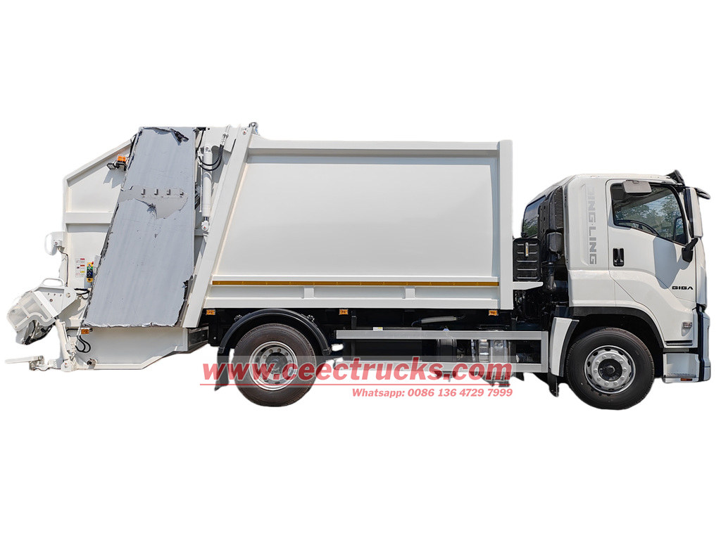 ISUZU 16cbm refuse compactor truck