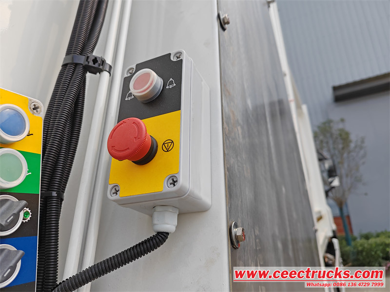 Emergency stop button for safety